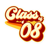 Class of 2008 Bubble-free stickers