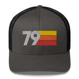 79 Number 1979 Birthday Retro Trucker Hat