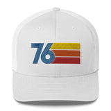 76 Number 1976 Birthday Retro Trucker Hat