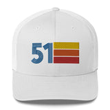51 Number 1951 Birthday Retro Trucker Hat