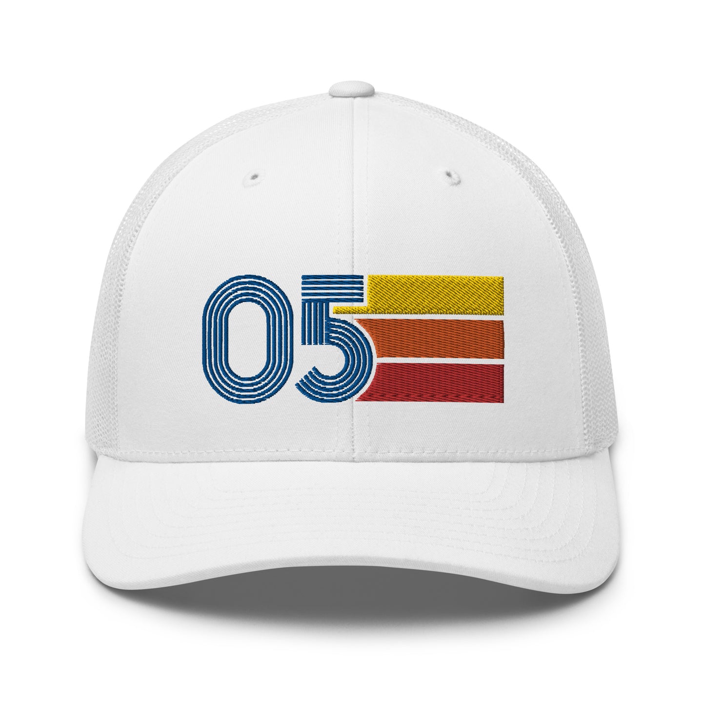 05 Number 2005 Birthday Retro Trucker Hat
