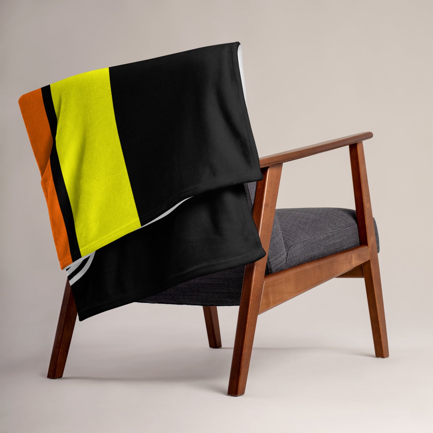 77 - Retro 1977 Tri-Line 50″×60″ Throw Blanket