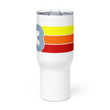 Retro 1973 Travel mug with a handle