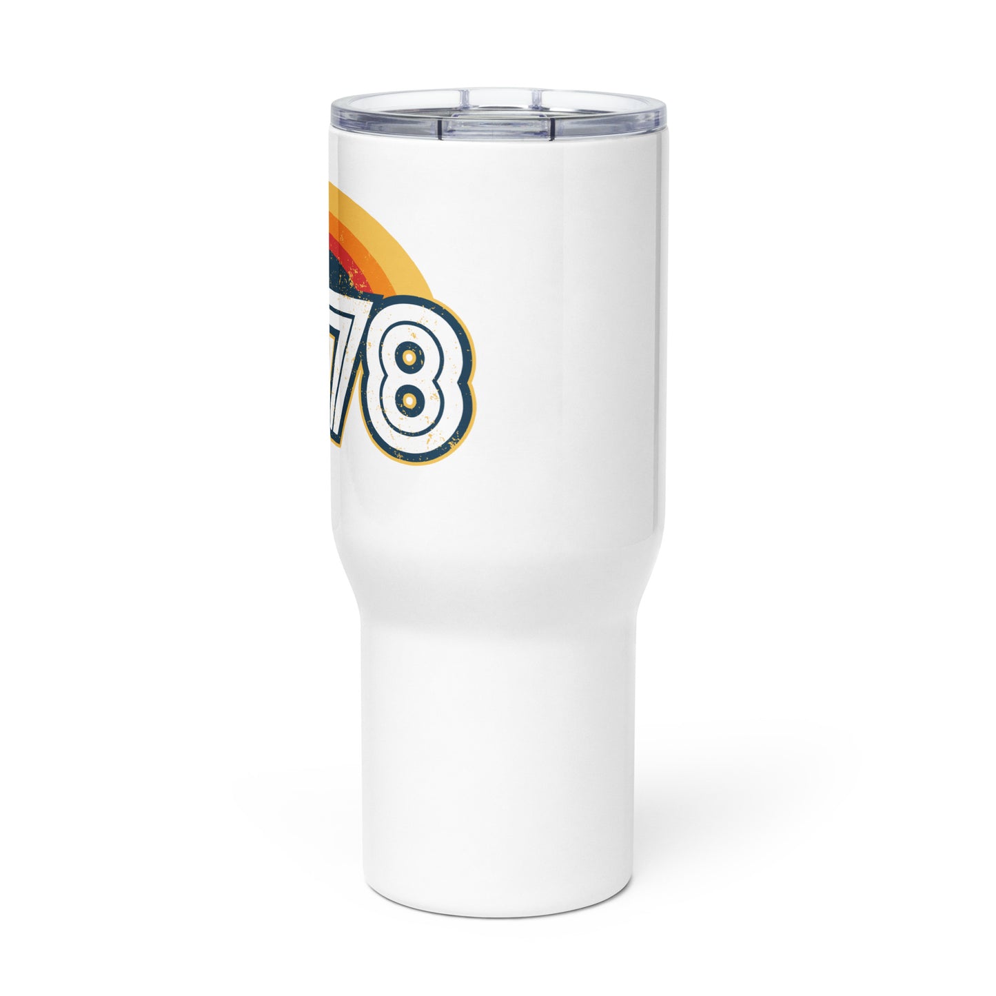 1978 Retro Sunset Travel mug with a handle