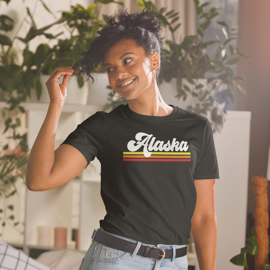 Retro Alaska Short-Sleeve Unisex T-Shirt