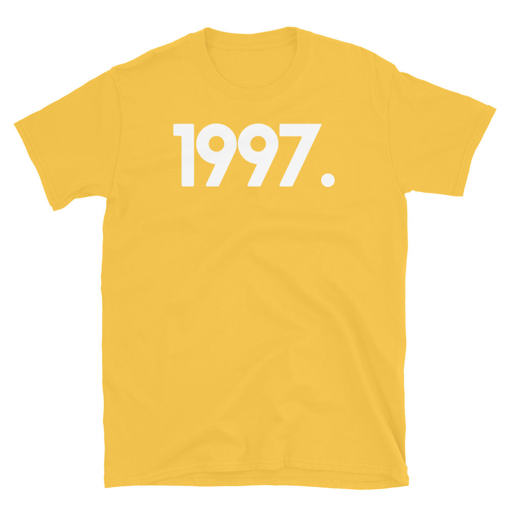 1997 Minimalist Short-Sleeve Unisex T-Shirt
