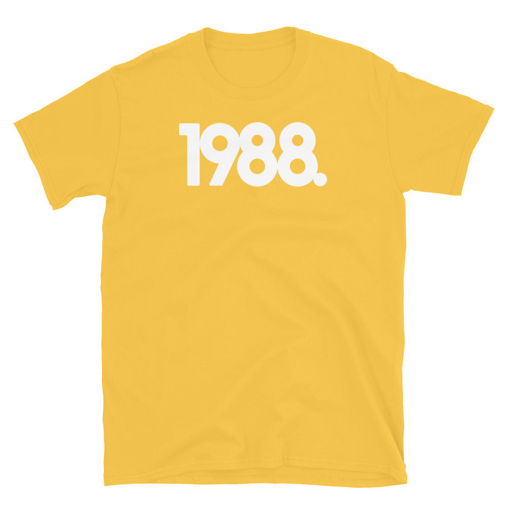 1988 Minimalist Short-Sleeve Unisex T-Shirt