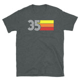 35 - RETRO TRI-LINE MEN'S WOMEN'S Short-Sleeve Unisex T-Shirt