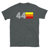 44 - RETRO TRI-LINE MEN'S WOMEN'S Short-Sleeve Unisex T-Shirt