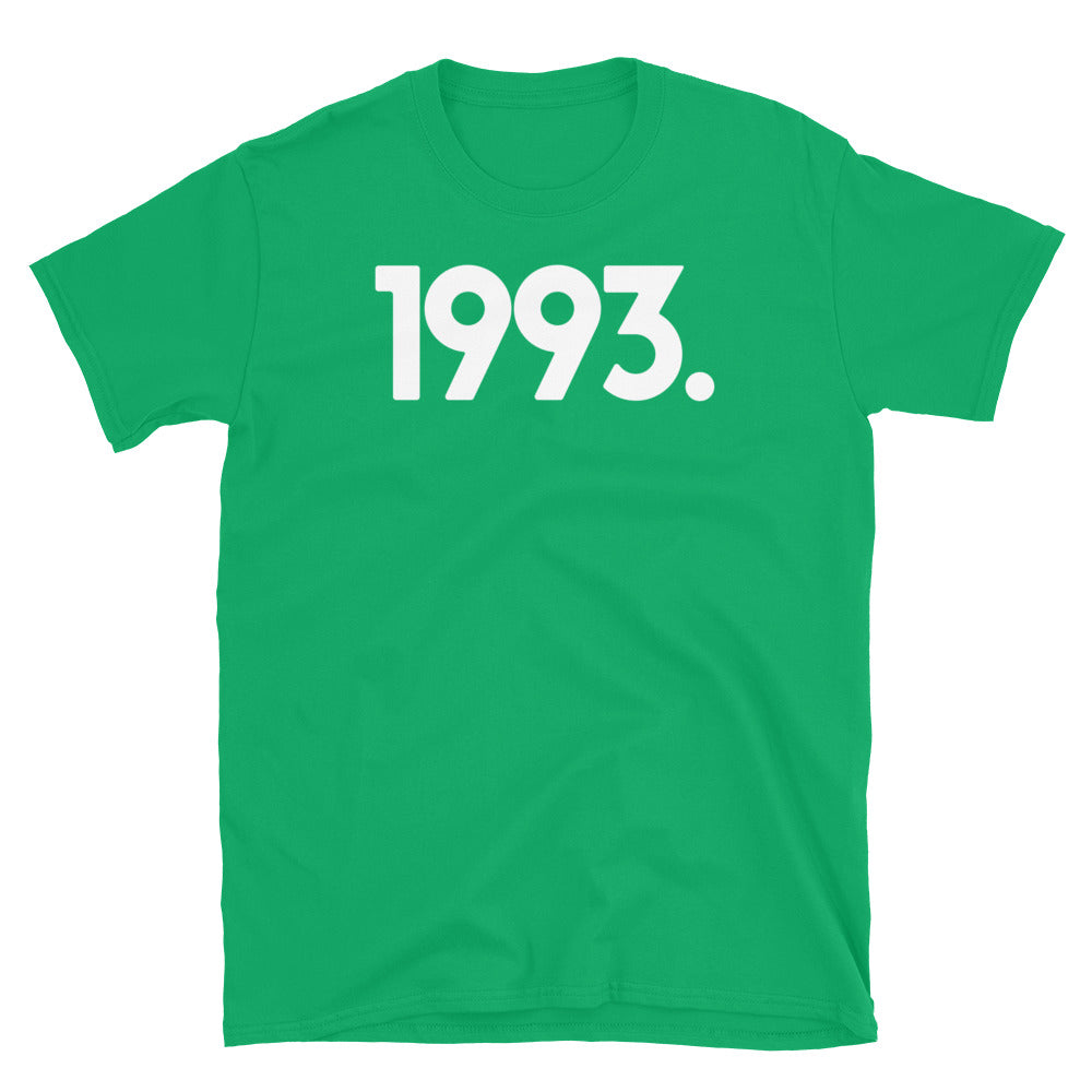 1993 Minimalist Short-Sleeve Unisex T-Shirt