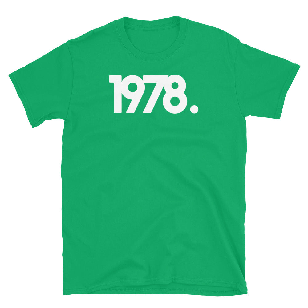 1978 Minimalist Short-Sleeve Unisex T-Shirt