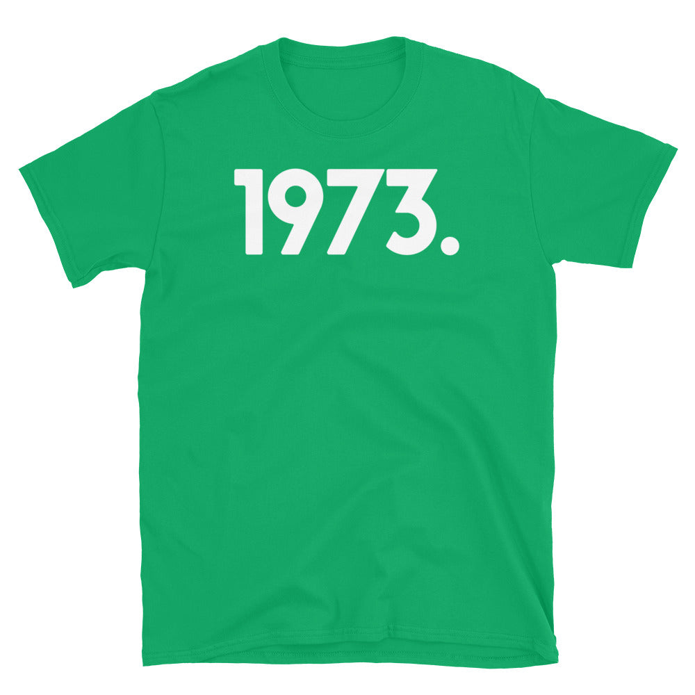 1973 Minimalist Short-Sleeve Unisex T-Shirt