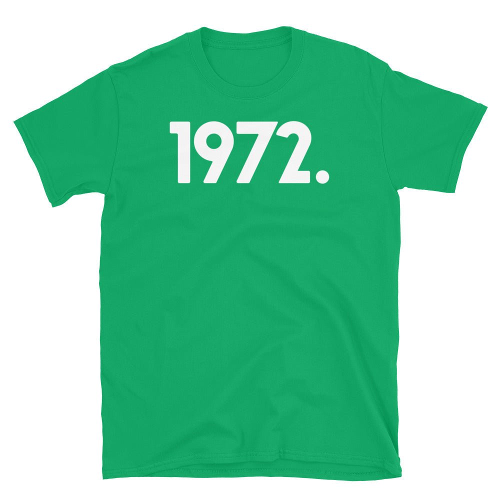 1972 Minimalist Short-Sleeve Unisex T-Shirt