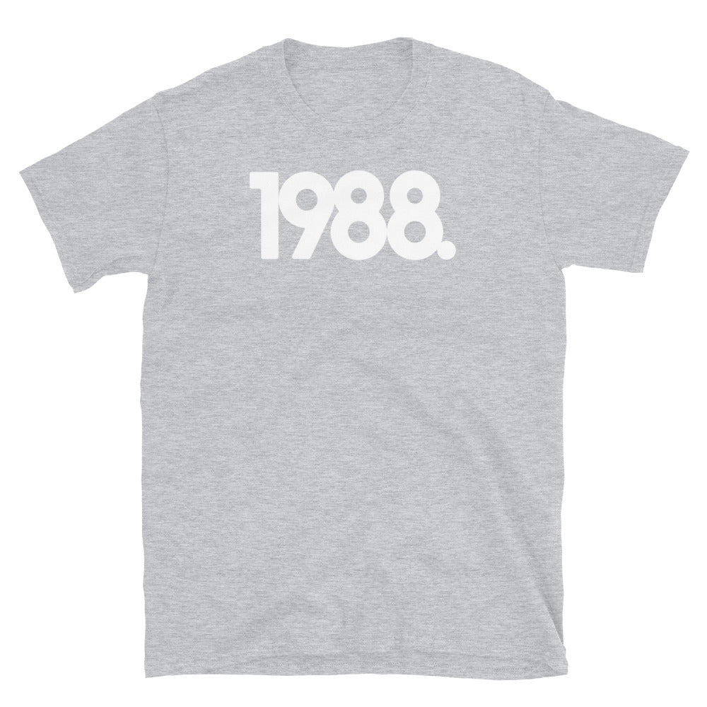 1988 Minimalist Short-Sleeve Unisex T-Shirt