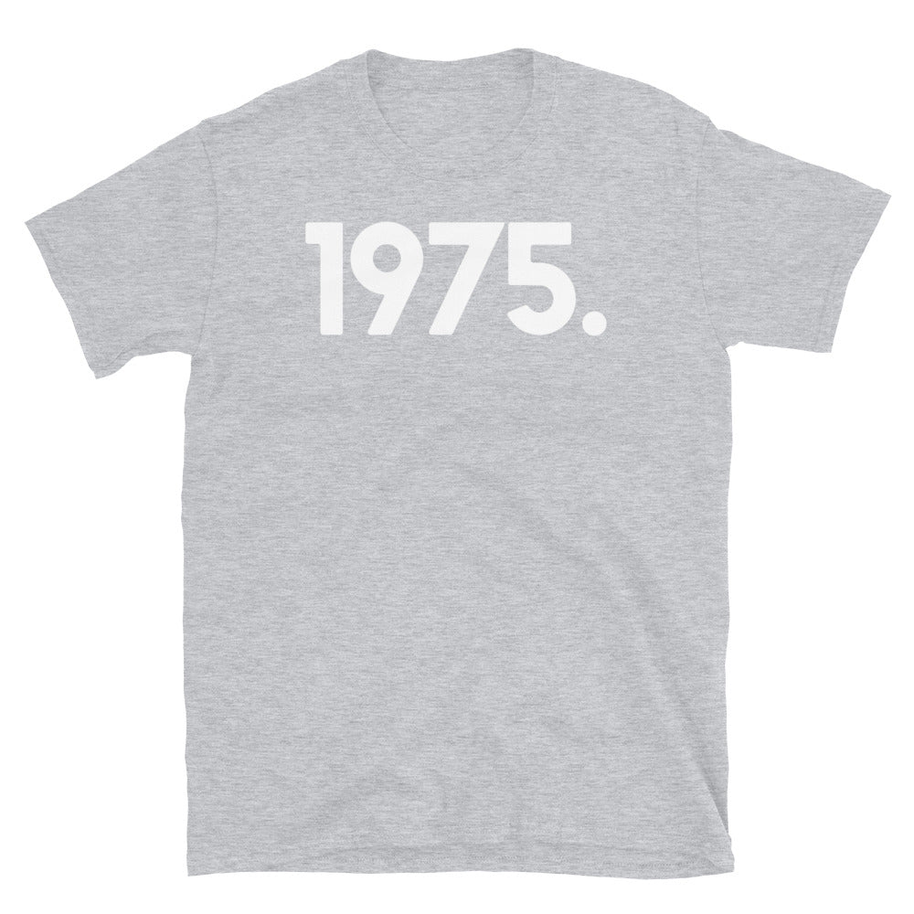 1975 Minimalist Short-Sleeve Unisex T-Shirt