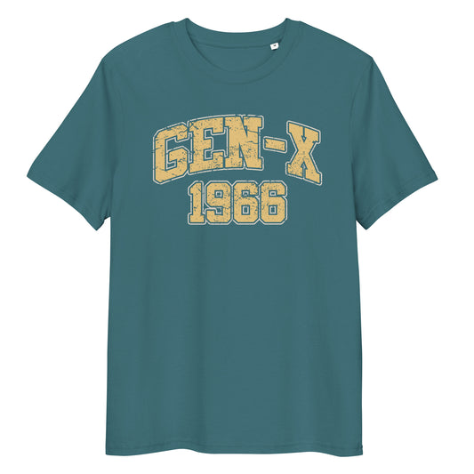Gen-X 1966 Unisex organic ribbed neck t-shirt