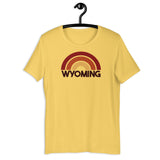 Retro Wyoming Unisex t-shirt