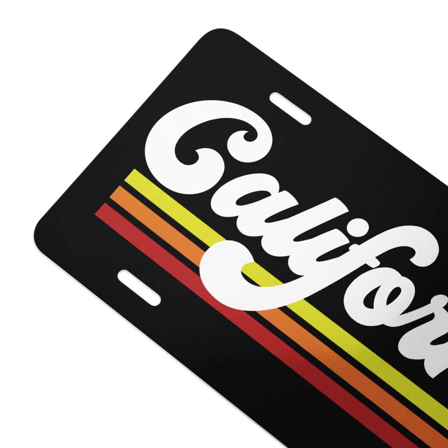 Retro California Vanity license plate