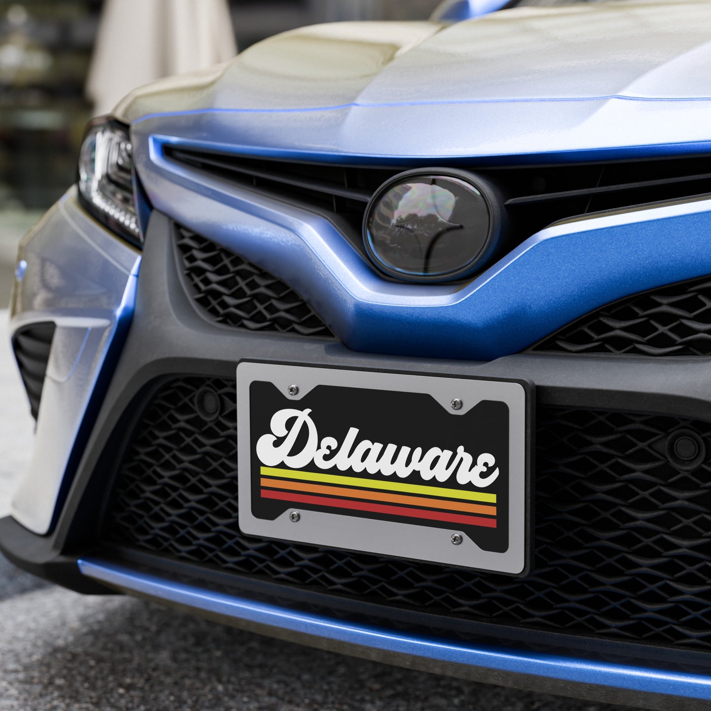 Retro Delaware Vanity license plate