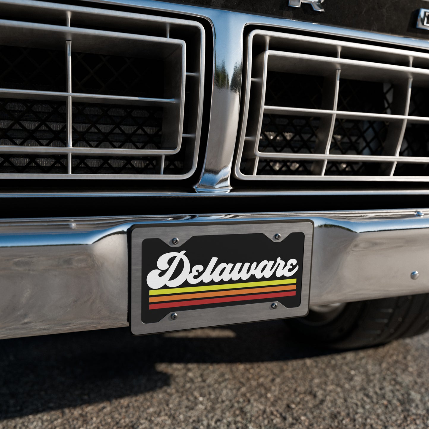 Retro Delaware Vanity license plate