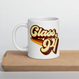 Class of 94 Graduation Reunion Retro 1994 White glossy mug