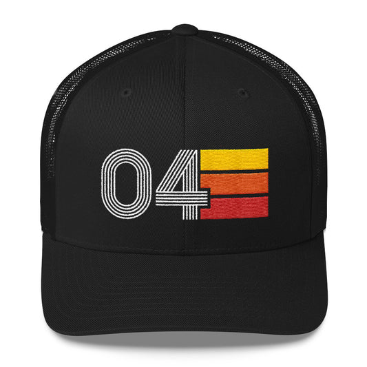 04 Retro Trucker Hat Birthday Gift Cap Decoration Party Idea for Women Men - Styleuniversal