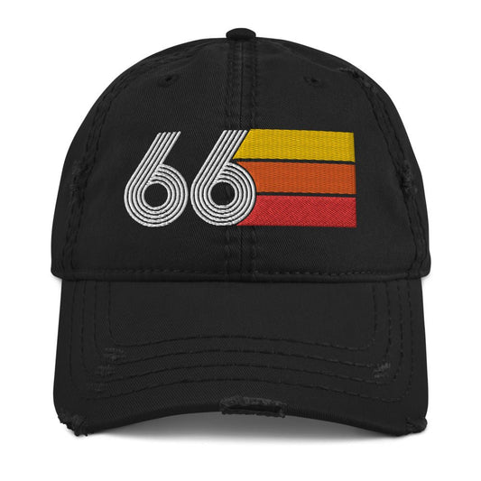 1966 Retro 66 Distressed Dad Hat - Styleuniversal