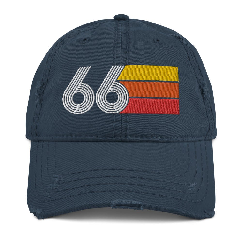 1966 Retro 66 Distressed Dad Hat - Styleuniversal