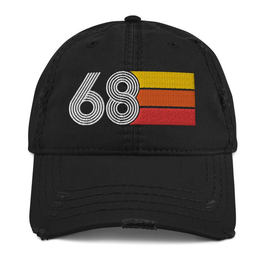 1968 Retro 68 Distressed Dad Hat - Styleuniversal