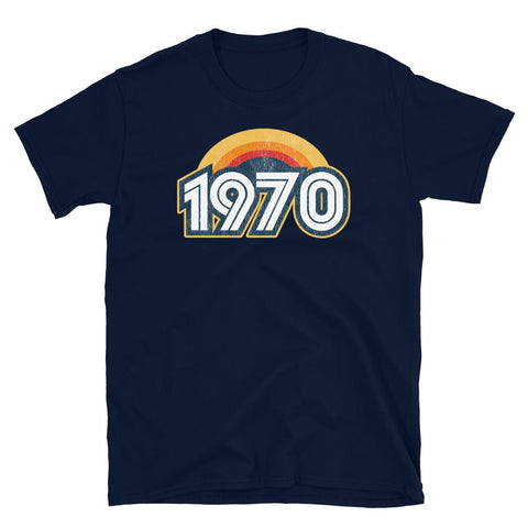 1970 Retro Horizon Short-Sleeve Unisex T-Shirt - Styleuniversal