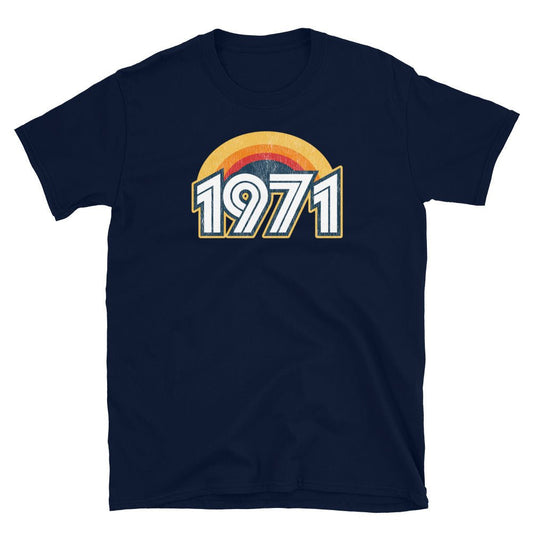 1971 Retro Horizon Short-Sleeve Unisex T-Shirt - Styleuniversal