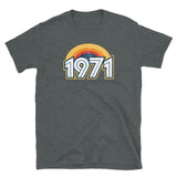 1971 Retro Horizon Short-Sleeve Unisex T-Shirt - Styleuniversal