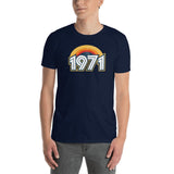 1971 Retro Horizon Short-Sleeve Unisex T-Shirt - Styleuniversal