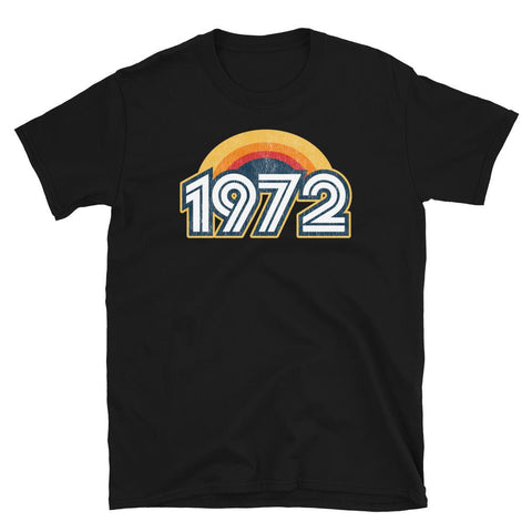 1972 Retro Horizon Short-Sleeve Unisex T-Shirt - Styleuniversal