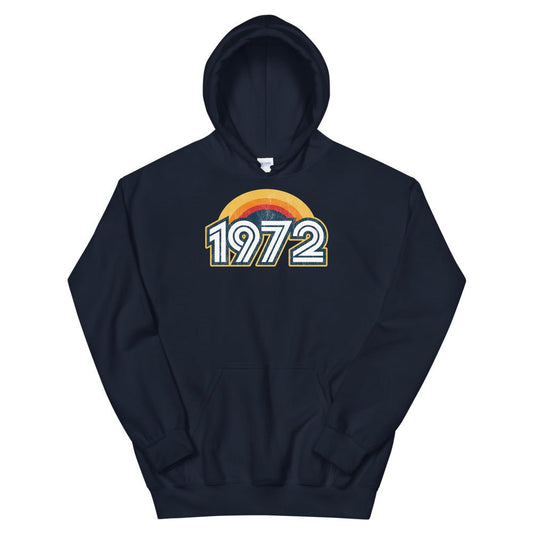 1972 Retro Sunset Unisex Hoodie - Styleuniversal