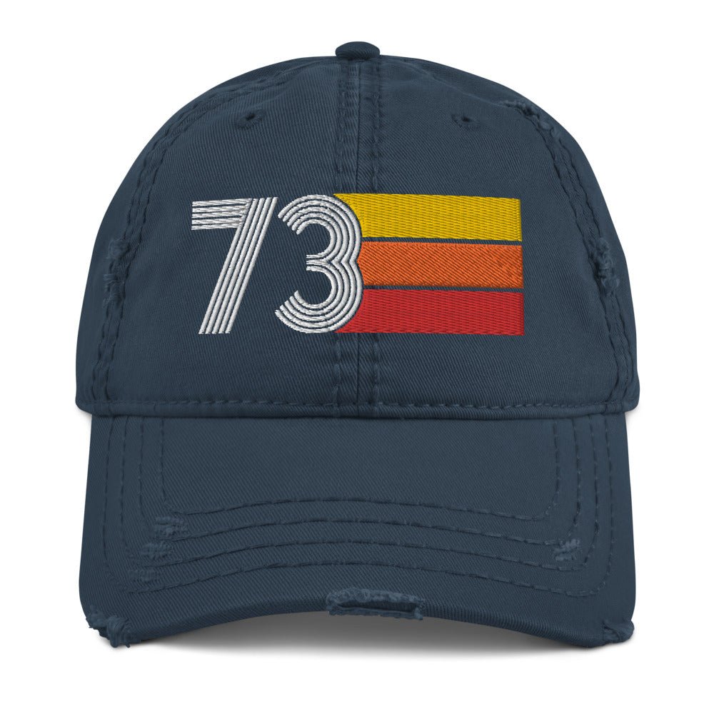 1973 Retro 73 Distressed Dad Hat - Styleuniversal