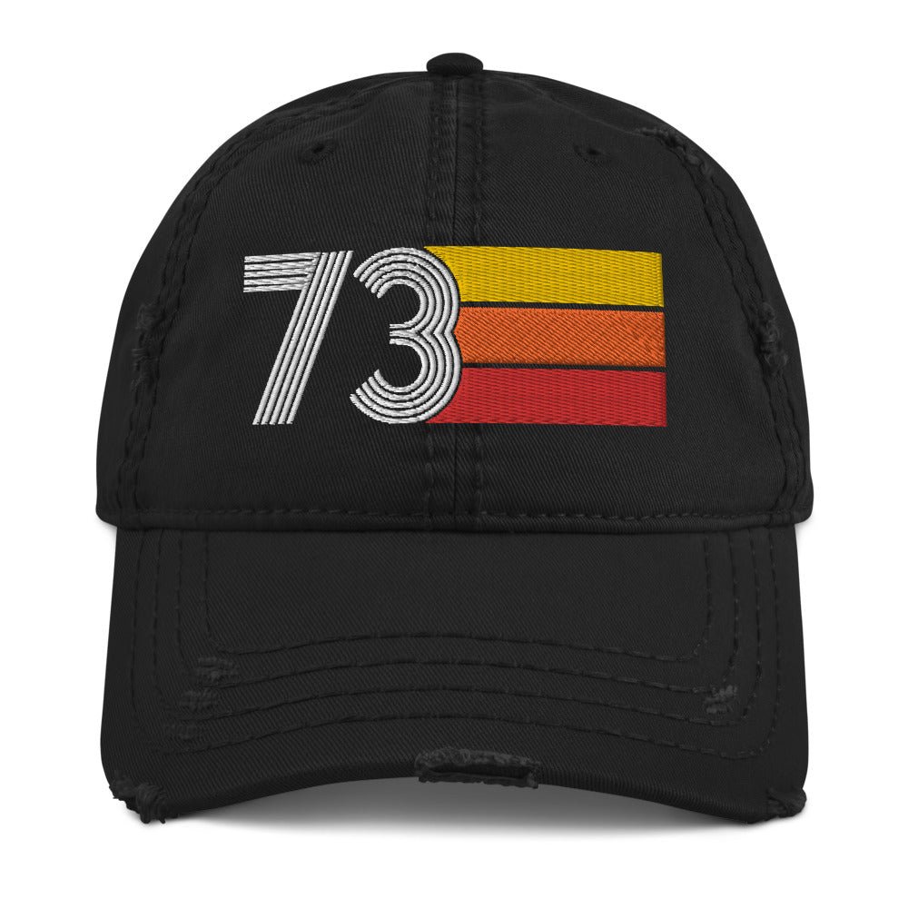 1973 Retro 73 Distressed Dad Hat - Styleuniversal