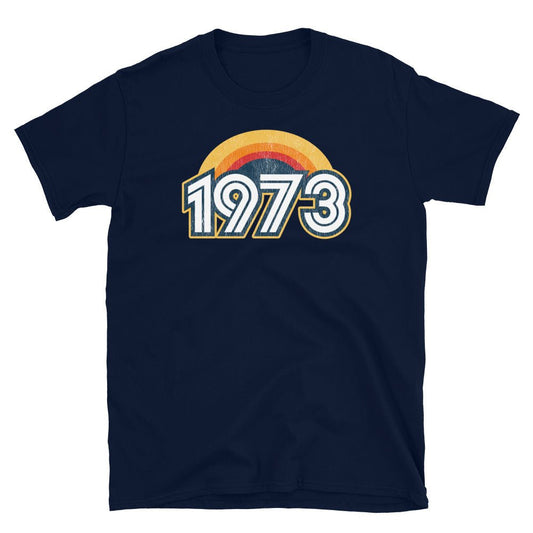 1973 Retro Horizon Short-Sleeve Unisex T-Shirt - Styleuniversal