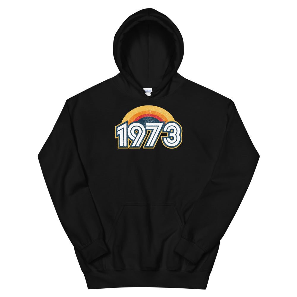 1973 Retro Sunset Unisex Hoodie - Styleuniversal