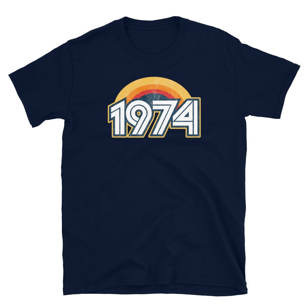 1974 Retro Horizon Short-Sleeve Unisex T-Shirt - Styleuniversal