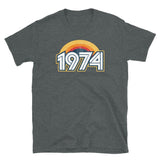 1974 Retro Horizon Short-Sleeve Unisex T-Shirt - Styleuniversal