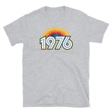 1976 Retro Horizon Short-Sleeve Unisex T-Shirt - Styleuniversal