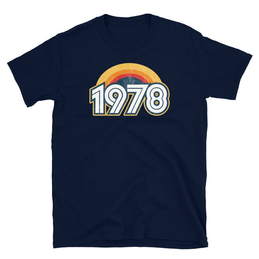 1978 Retro Horizon Short-Sleeve Unisex T-Shirt - Styleuniversal