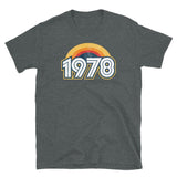 1978 Retro Horizon Short-Sleeve Unisex T-Shirt - Styleuniversal