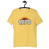 1978 Retro Sunset Unisex t-shirt - Styleuniversal