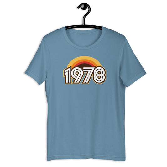 1978 Retro Sunset Unisex t-shirt - Styleuniversal
