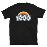 1980 Retro Horizon Short-Sleeve Unisex T-Shirt - Styleuniversal