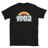 1982 Retro Horizon Short-Sleeve Unisex T-Shirt - Styleuniversal