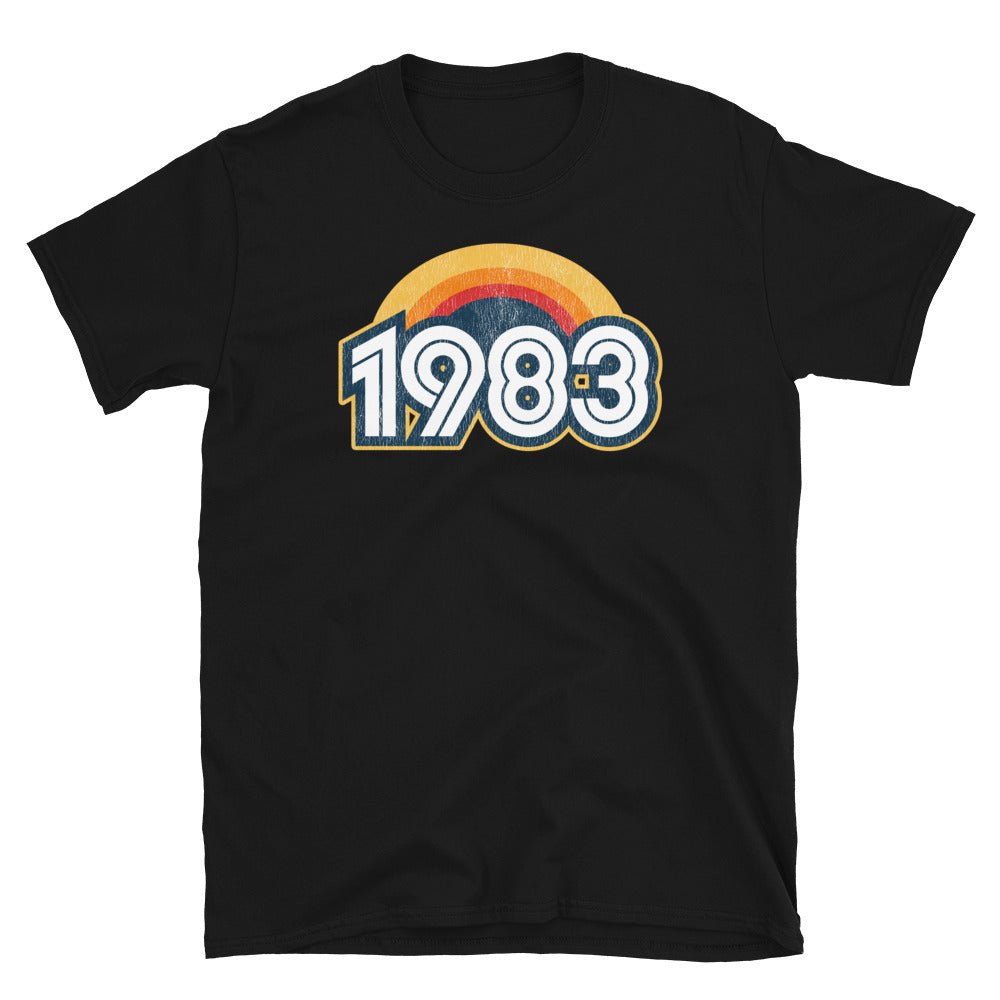 1983 Retro Horizon Short-Sleeve Unisex T-Shirt - Styleuniversal