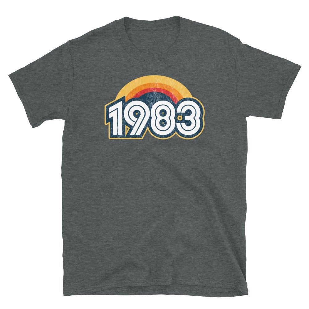 1983 Retro Horizon Short-Sleeve Unisex T-Shirt - Styleuniversal